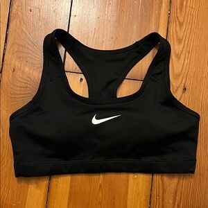 Nike Women's Black and White Sports Bra